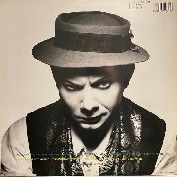 Joe Jackson - Laughter & Lust | Virgin (VUSLP 34) - 2
