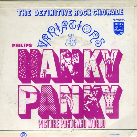 Jackie Lee / The Definitive Rock Chorale - White Horses / Variations On A Theme Called Hanky Panky | Philips (P37 009 PE) - 2 Jackie Lee / The Definitive Rock Chorale - White Horses / Variations On A Theme Called Hanky Panky | Philips (P37 009 PE) - 2
