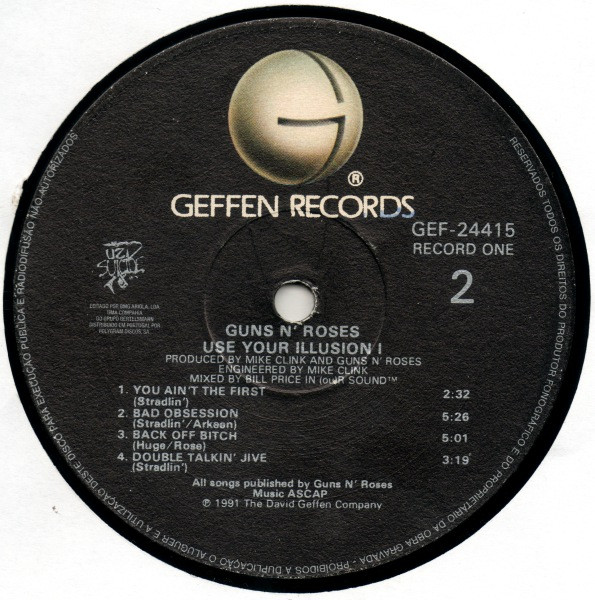 Guns N' Roses - Use Your Illusion I | Geffen Records (GEF-24415) - 4