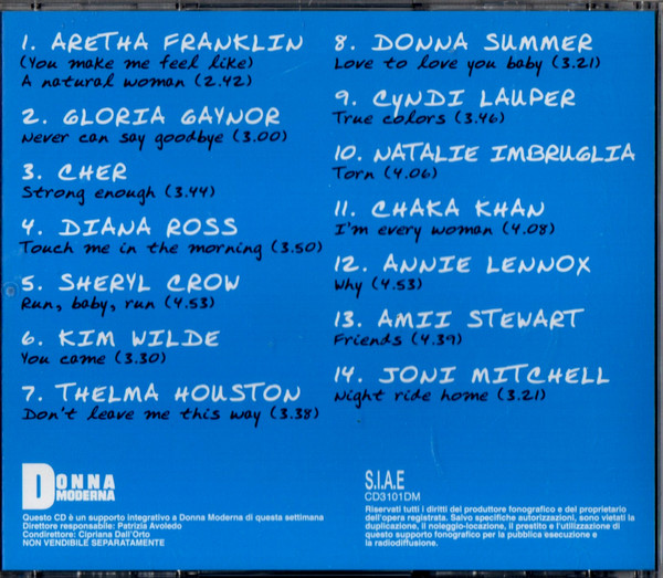 Various - Donne | Donna Moderna (CD3101DM) - 2