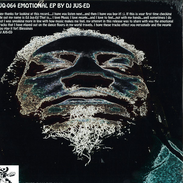 Jus-Ed - Emotional EP | Underground Quality (UQ-064) - 2