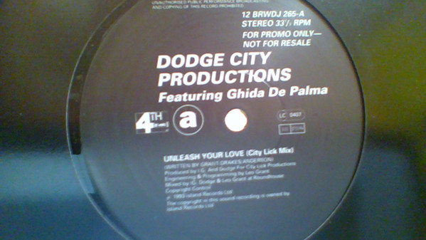 Dodge City Productions - Unleash Your Love | 4th & Broadway (12BRW265DJ) - main