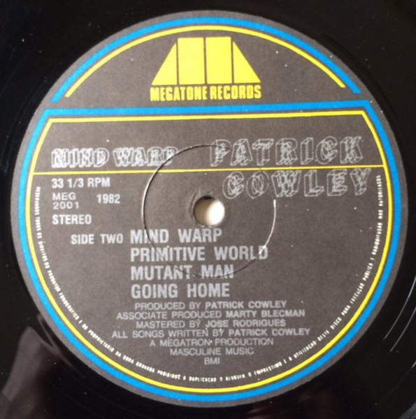 Patrick Cowley - Mind Warp | Megatone Records (MEG-2001) - 3 Patrick Cowley - Mind Warp | Megatone Records (MEG-2001) - 3