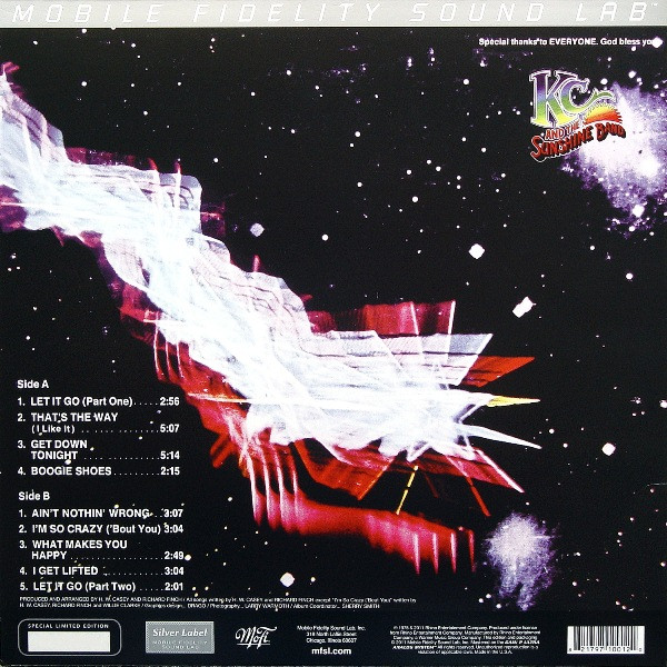 KC & The Sunshine Band - KC & The Sunshine Band | Mobile Fidelity Sound Lab (MOFI 1-012) - 2 KC & The Sunshine Band - KC & The Sunshine Band | Mobile Fidelity Sound Lab (MOFI 1-012) - 2