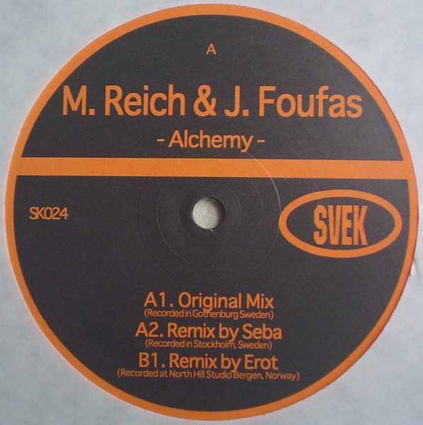 Max Reich & Johannes Foufas - Alchemy | Svek (SK024)