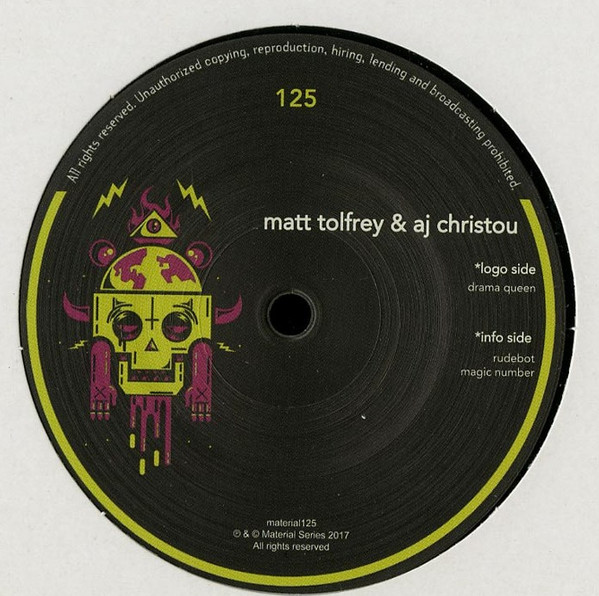 Matt Tolfrey & Aj Christou - Drama Queen | Material Series (material125)