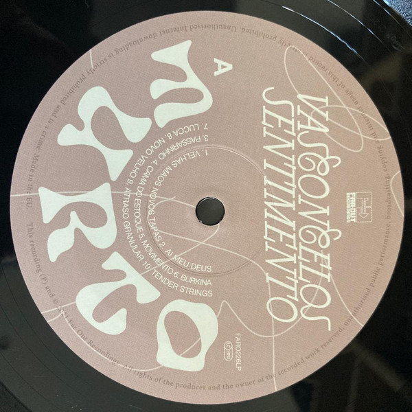 Vasconcelos Sentimento - Furto | Far Out Recordings (FARO226LP) - 3 Vasconcelos Sentimento - Furto | Far Out Recordings (FARO226LP) - 3