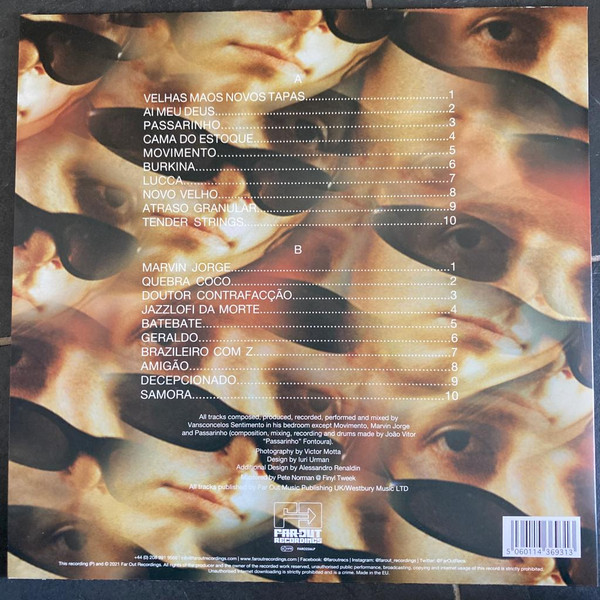 Vasconcelos Sentimento - Furto | Far Out Recordings (FARO226LP) - 2 Vasconcelos Sentimento - Furto | Far Out Recordings (FARO226LP) - 2