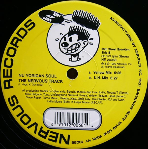 Nuyorican Soul - The Nervous Track | Nervous Records (NE 20068) - 2