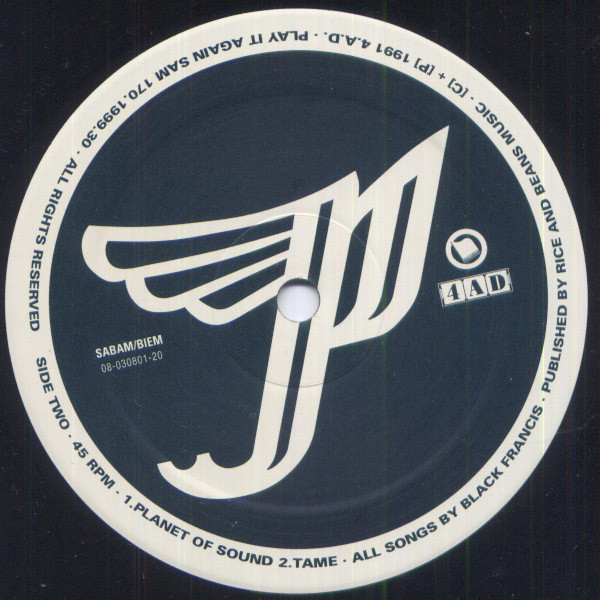 Pixies - Alec Eiffel | 4AD (PIX 1999) - 4 Pixies - Alec Eiffel | 4AD (PIX 1999) - 4