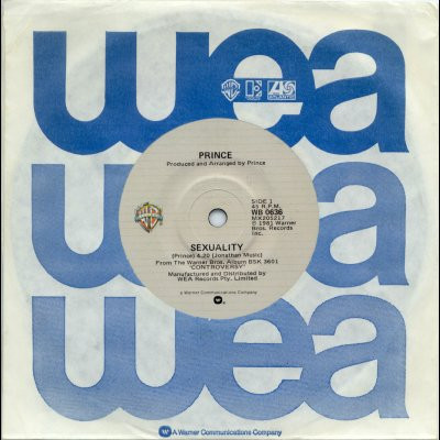 Prince - Sexuality | Warner Bros. Records (WB 0636) - 3