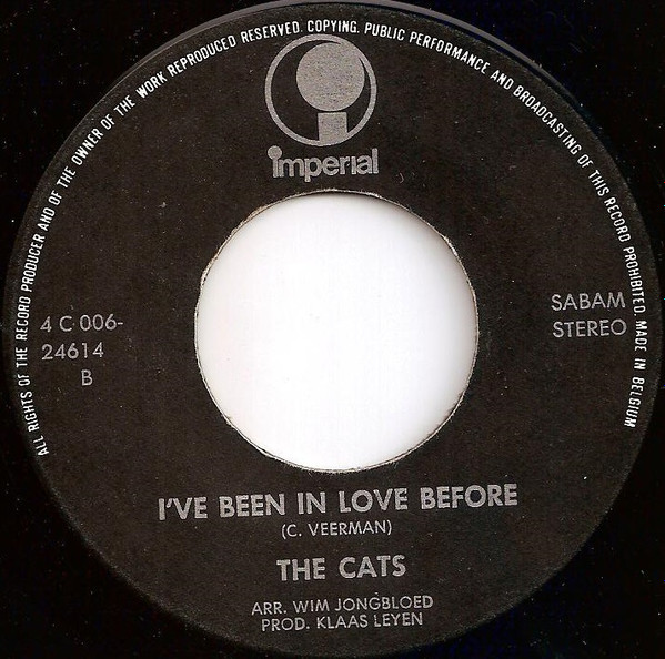 The Cats - Let's Dance / I've Been In Love Before | Imperial (4 C 006-24614) - 4