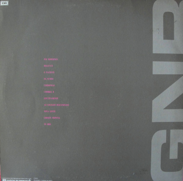 GNR - Psicopátria | EMI (1776071) - 2