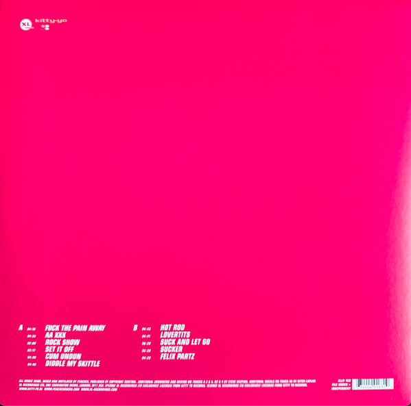 Peaches - The Teaches Of Peaches | XL Recordings (XLLP 163) - 2 Peaches - The Teaches Of Peaches | XL Recordings (XLLP 163) - 2