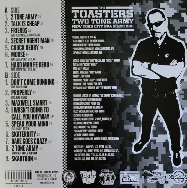 The Toasters - 2 Tone Army | Black Butcher Classics (BBC 045) - 2 The Toasters - 2 Tone Army | Black Butcher Classics (BBC 045) - 2