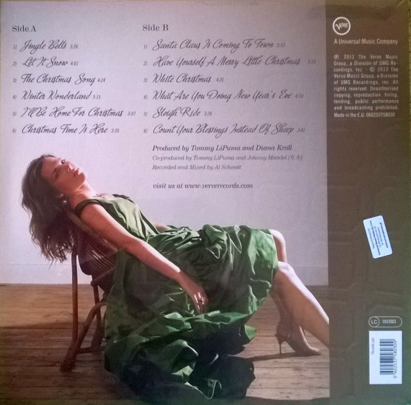 Diana Krall Featuring The Clayton-Hamilton Jazz Orchestra - Christmas Songs | Verve Records (06025 3758030) - 2
