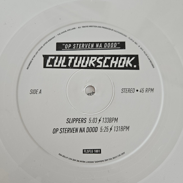 cultuurschok. - Op Sterven Na Dood | False Flag Records (FLSFLG1801) - 3