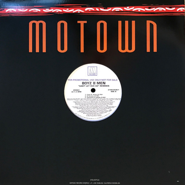 Boyz II Men - Can't Let Her Go (Remixes) | Motown (374633036-1) - main Boyz II Men - Can't Let Her Go (Remixes) | Motown (374633036-1) - main