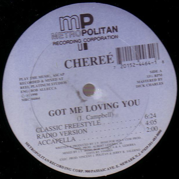 Chereé - Got Me Loving You | Metropolitan Recording Corporation (MRC 04464) - 2