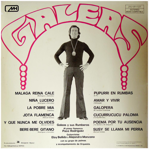 Galeas Y Su Grupo De Rumberos - Galeas | MH (210-MH-527) - 2
