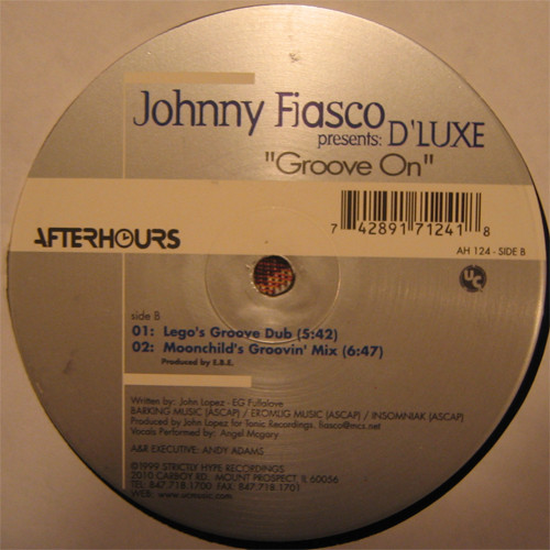 Johnny Fiasco - Groove On | Afterhours (AH 124) - 3