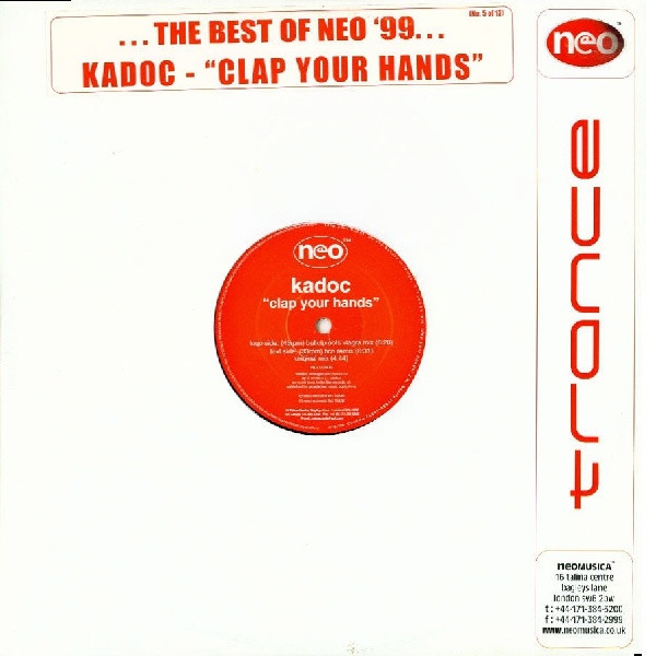 Kadoc - Clap Your Hands | Neo (NEO12006) - main