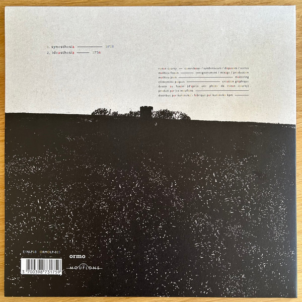 Ronan Courty - Synesthesia | Ormo Records (ORMOLP-015) - 2