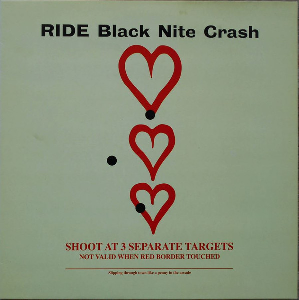 Ride - Black Nite Crash | Creation Records (CRE 199T) - main