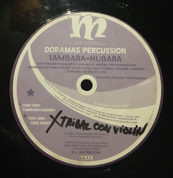Doramas Percussion - Tambara-Hubara | Molacacho Records (MOREC-011) - main