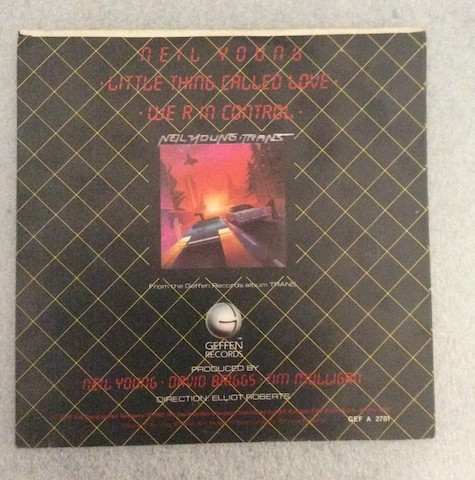 Neil Young - Little Thing Called Love | Geffen Records (GEF A 2781) - 2
