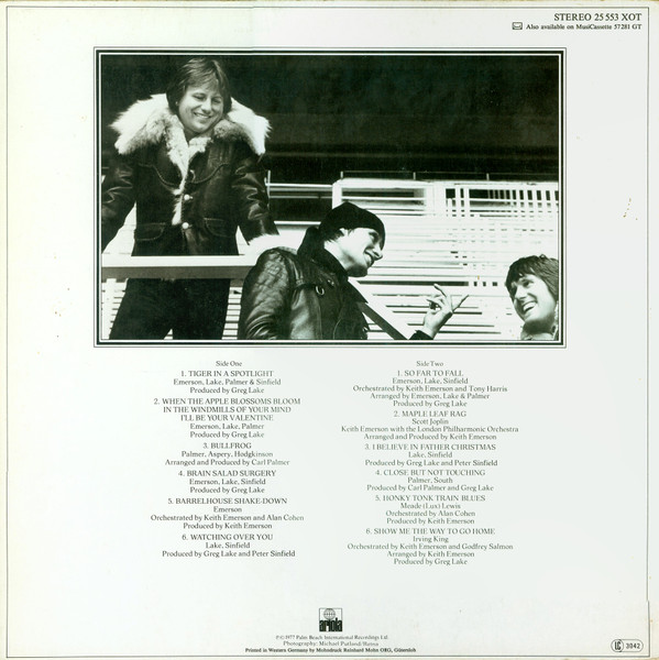 Emerson, Lake & Palmer - Works (Volume 2) | Ariola (25 553 XOT) - 3 Emerson, Lake & Palmer - Works (Volume 2) | Ariola (25 553 XOT) - 3