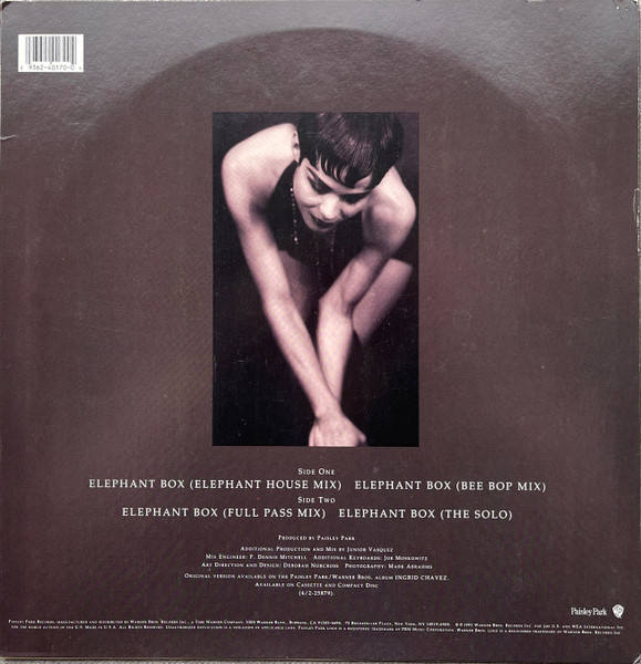 Ingrid Chavez - Elephant Box | Paisley Park (9 40170-0) - 2