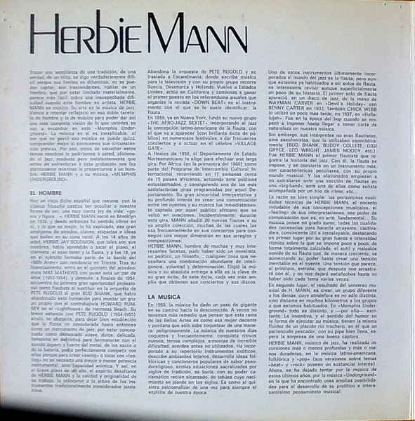 Herbie Mann - Memphis Underground | Atlantic (HATS 421-36) - 3