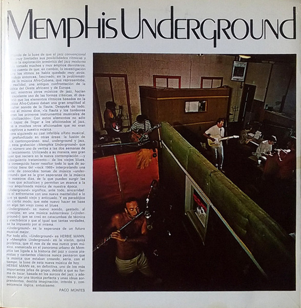 Herbie Mann - Memphis Underground | Atlantic (HATS 421-36) - 4