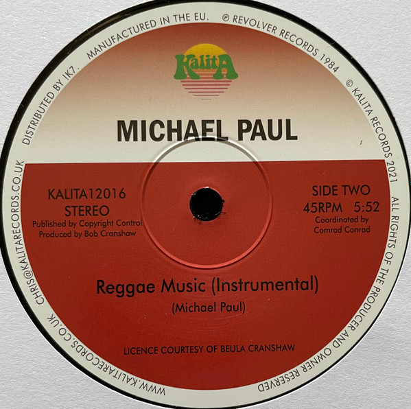 Michael Paul - Reggae Music | Kalita Records (KALITA12016) - 2