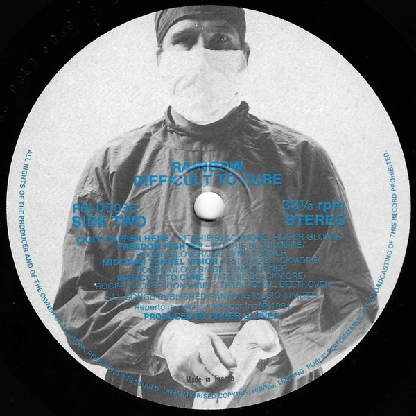 Rainbow - Difficult To Cure | Polydor (POLD 5036) - 4 Rainbow - Difficult To Cure | Polydor (POLD 5036) - 4