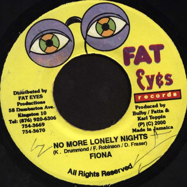 Fiona - No More Lonely Nights | Fat Eyes Records (none) - main