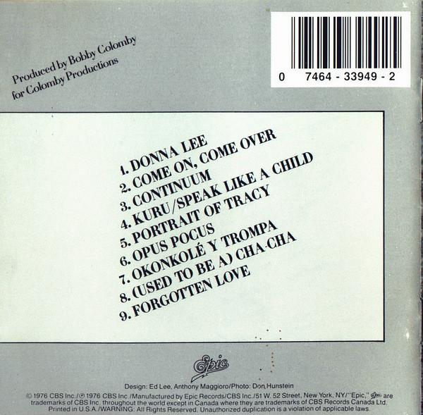 Jaco Pastorius - Jaco Pastorius | Epic (EK 33949) - 4