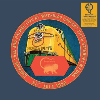 Emerson, Lake & Palmer - Live At Waterloo Concert Field Stanhope NJ USA 31st July 1992 | Manticore (BMGCAT432LP)