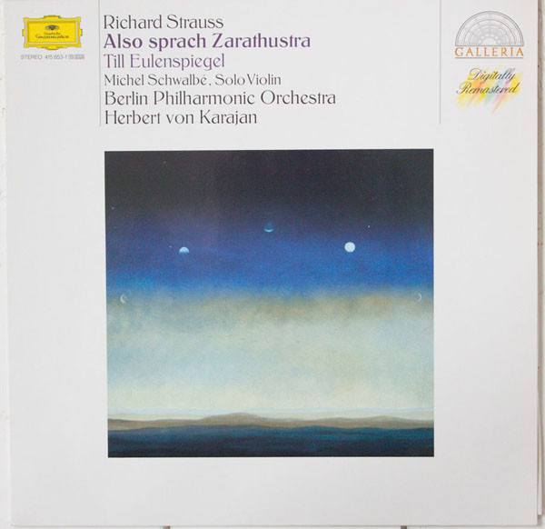 Richard Strauss – Michel Schwalbé , Berliner Philharmoniker , Herbert von Karajan - Also Sprach Zarathustra / Till Eulenspiegel | Deutsche Grammophon (415 853-1) - main Richard Strauss – Michel Schwalbé , Berliner Philharmoniker , Herbert von Karajan - Also Sprach Zarathustra / Till Eulenspiegel | Deutsche Grammophon (415 853-1) - main