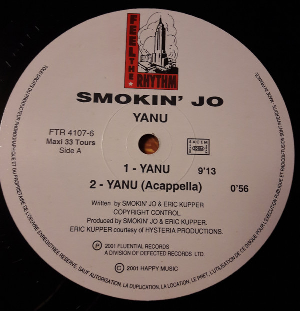 Smokin' Jo - Yanu | Feel The Rhythm (FTR 4107-6) - main Smokin' Jo - Yanu | Feel The Rhythm (FTR 4107-6) - main