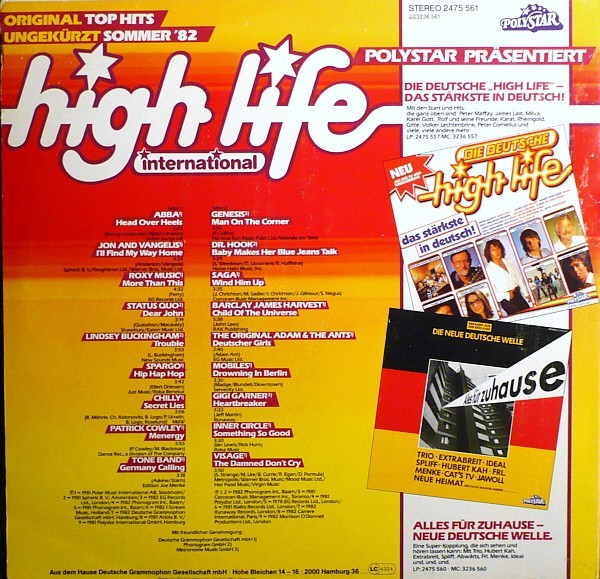 Various - High Life (International) | Polystar (2475 561) - 2