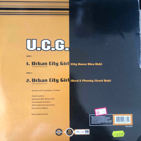 Benz - Urban City Girl | BMG Records (UK) Ltd. (74321 34873 1) - 2