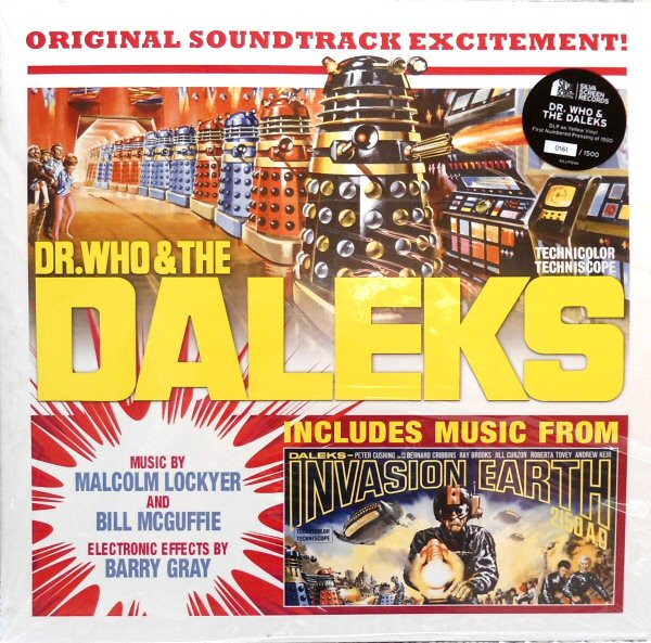 Malcolm Lockyer , Bill McGuffie And Barry Gray - Dr. Who & The Daleks | Silva Screen (SILLP1244) - main