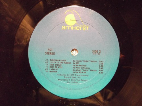David LaFlamme , Bat McGrath , Ozo , Johnny Guitar Watson - No Title | Amherst Records (SS1) - 2