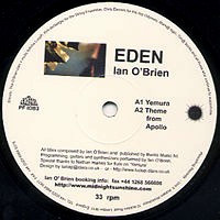 Ian O'Brien - Eden | Peacefrog Records (PF IOB3) - main Ian O'Brien - Eden | Peacefrog Records (PF IOB3) - main