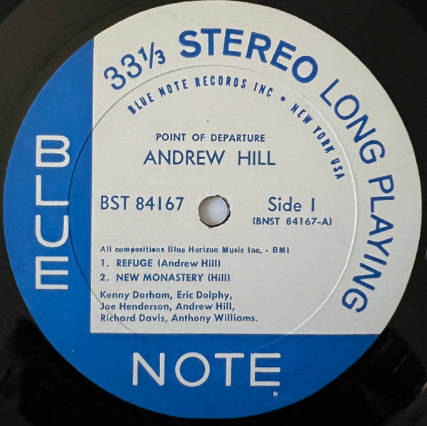 Andrew Hill - Point Of Departure | Blue Note (BST 84167) - 3