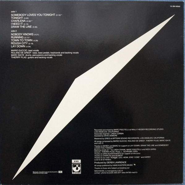 Machiavel - Break Out | Harvest (1A 064-64540) - 2
