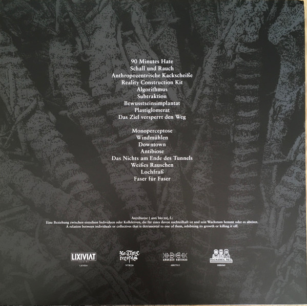 Eastwood - Antibiose | LIXIVIAT Records (LVX014) - 2 Eastwood - Antibiose | LIXIVIAT Records (LVX014) - 2