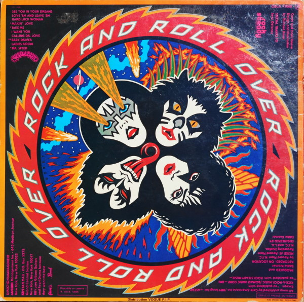 Kiss - Rock And Roll Over | Casablanca (CBLA 71005) - 2